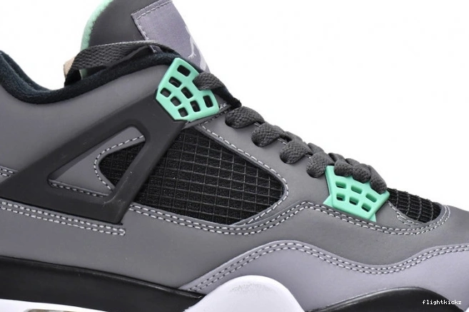 308497-033 Air Jordan Retro Glow Green 4 1125